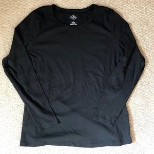 St. John’s Bay Women’s Black Blouse